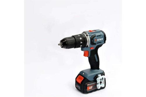Дрель ударная аккумуляторная SENIX PDHX2-M2-EU, 1акб, зу, кейс