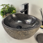 Раковина из речного камня RS-65256 45*32*16 0856