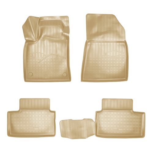 Ковры в салон Norplast/Unidec для Renault Clio V (2019-)Полиуретан,Бежевый, арт.NPA11-C69-046-B