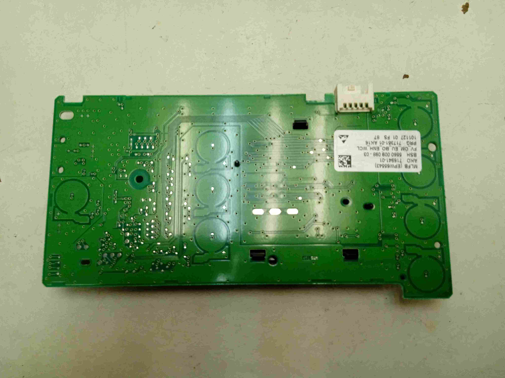 WLX24463OE/23 кт217 Модуль индикации для стиральной машины Bosch 716941-01 б/у