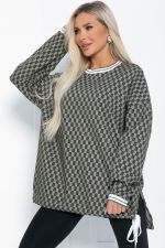 Свитшот Мания (хаки) Б12370-1 LT Collection