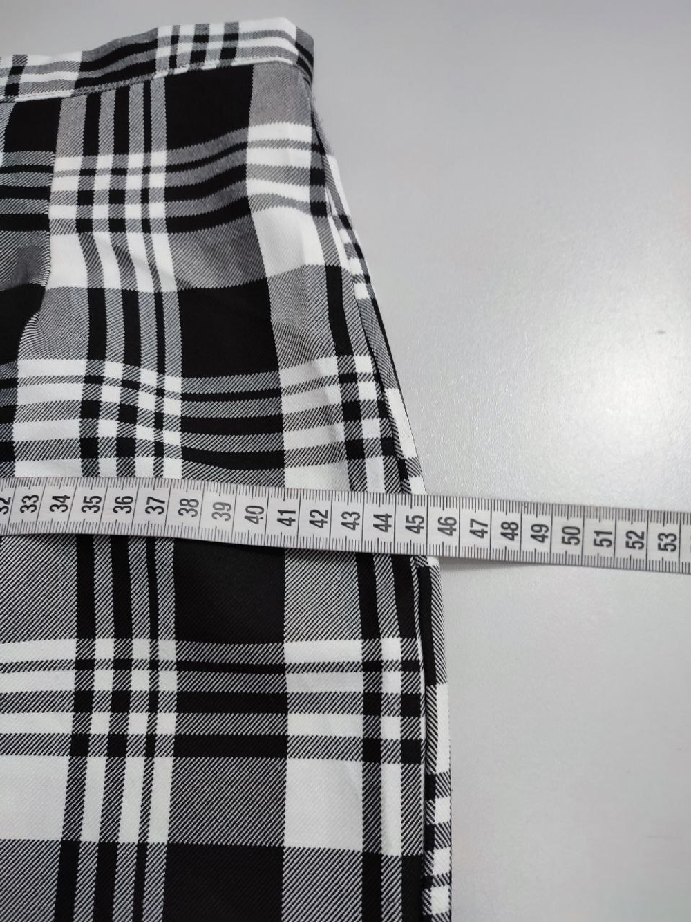 Юбка Boohoo в клетку 44 размер