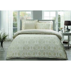 Постельное белье MELBURY лён жаккард  deluxe TIVOLYO HOME Турция