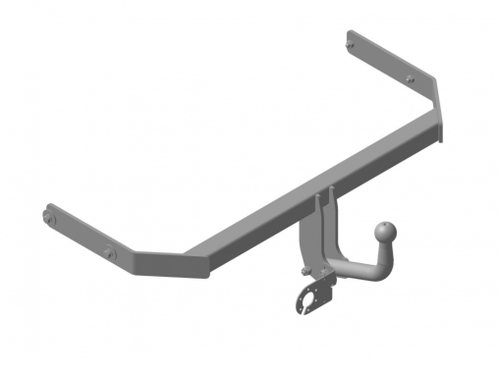 Фаркоп AvtoS для VOLKSWAGEN Polo (2009-) с универсальной электрикой и сертификатом в комплекте, арт.(VW 27+electr)