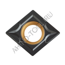 Пластина твердосплавная ISO CCMT09T304-KMA ACK10E AHNO по чугуну, чистовая