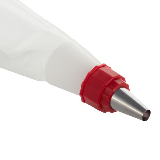 Кондитерский мешок с переходником и 6 стальными насадками Kamille KM-7779