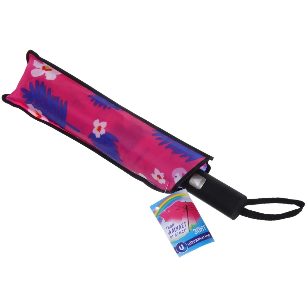 Зонт женский полуавтомат «Эдельвейс», микс 6 цветов, 8 спиц, d-100см, длина в слож. виде 30см