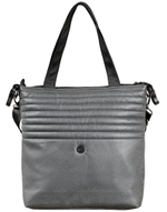 Детская коляска Roan Sol Vintage Luxury Leather 2.0 3 в 1 с автокреслом Pituso Santiso Pro VEGA88DB Glacier Gray/Nickel/руч.Black