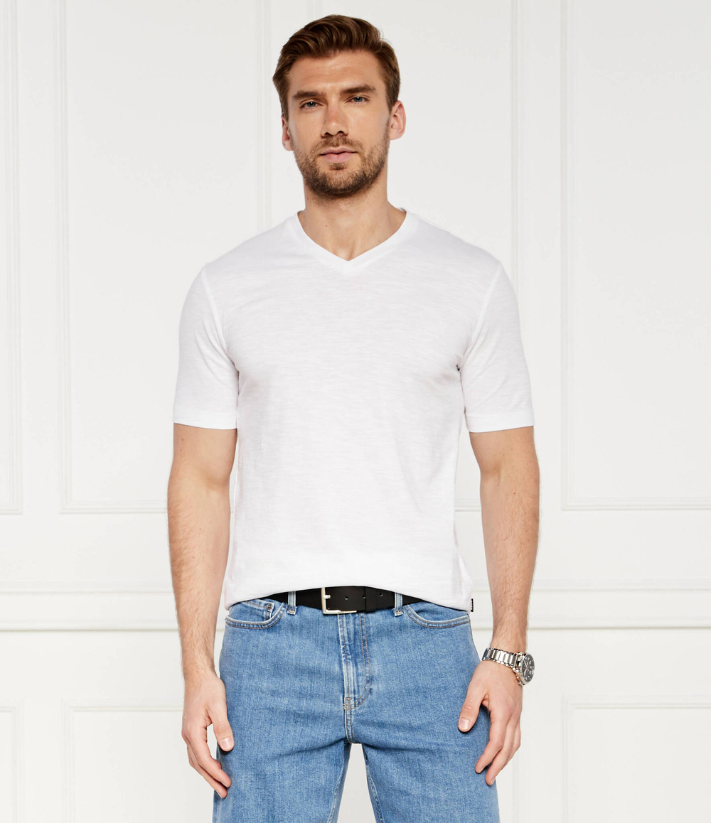 футболка tilson 60 BOSS BLACK - белый(50468433)