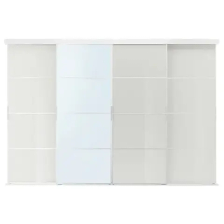 SKYTTA / HOKKSUND/AULI Комбинация раздвижных дверей ИКЕА