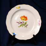 Комплект тарелок «Цветы» (блюдо + 3 тарелки)
