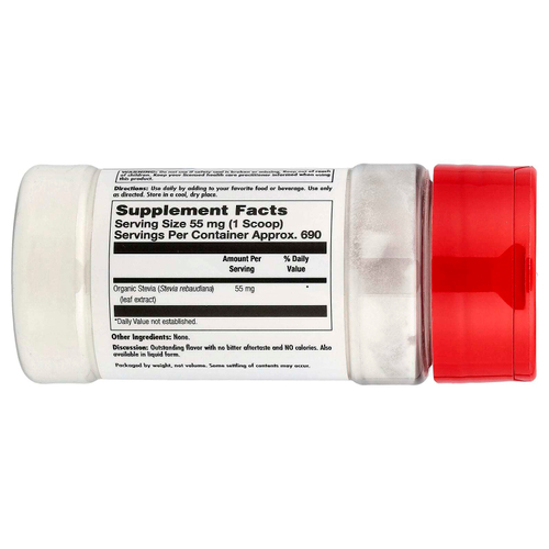 KAL, Organic Sure™, экстракт органической стевии, 40 г (1,3 унции)