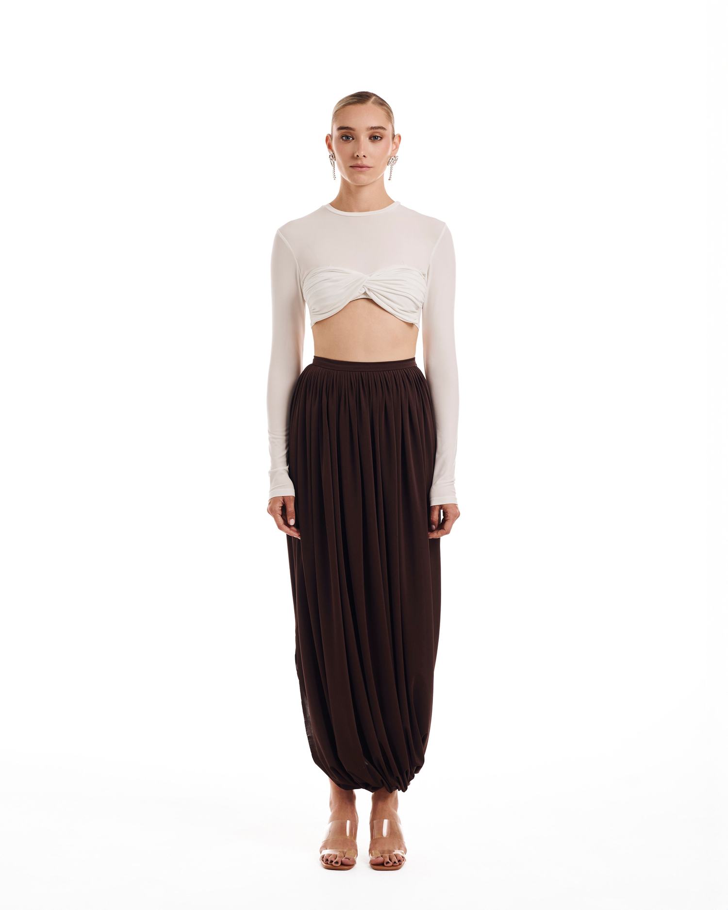 Топ ROMI (Роми) джерси айвори