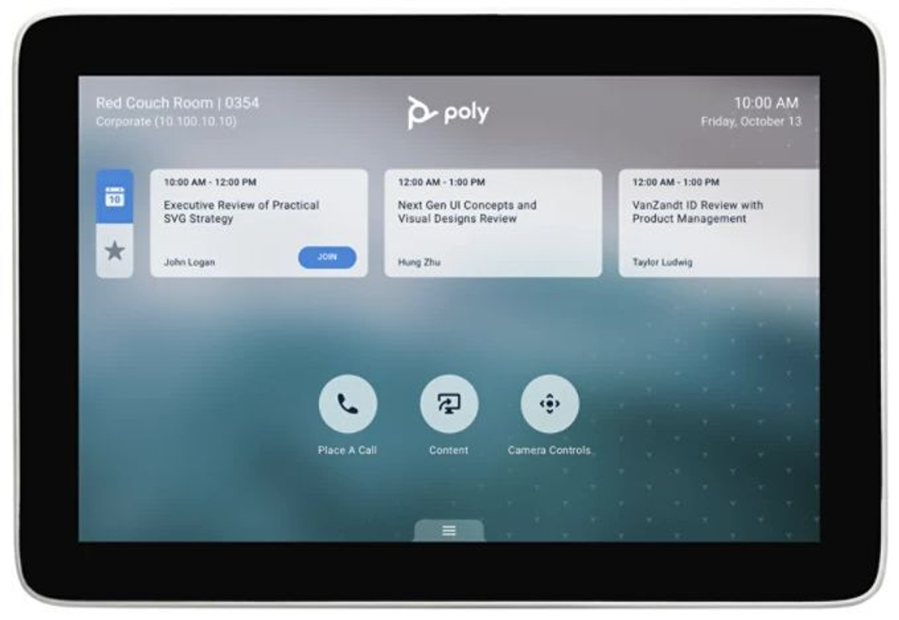 Сенсорный экран  Polycom Poly TC8