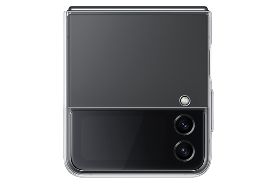 Чехол Samsung Clear Slim Cover для Z Flip 4 (EF-QF721CTEGRU) прозрачный