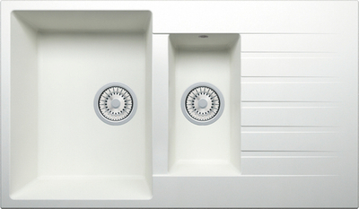 Мойка TOLERO R-118 белый №923 (туман)