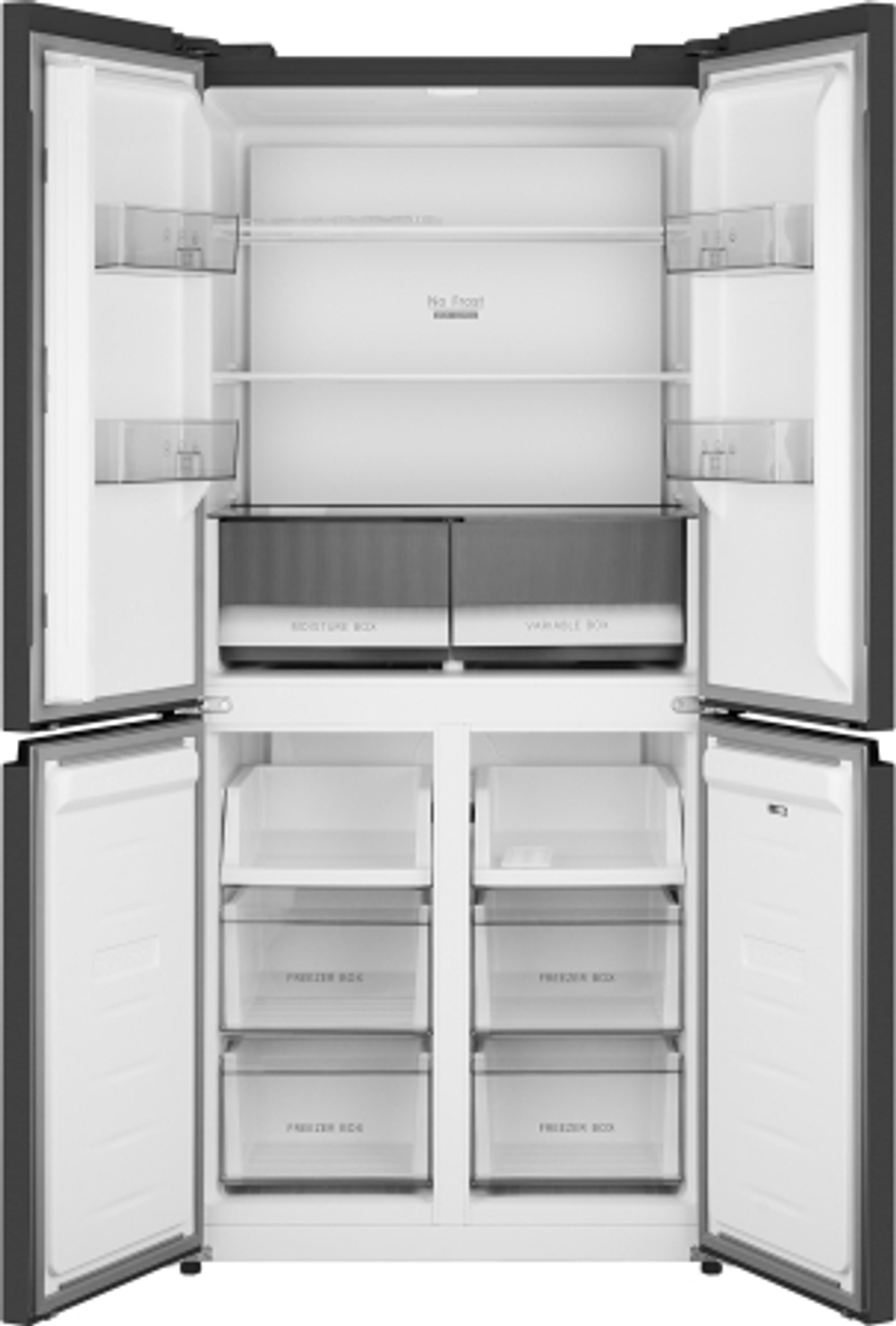 Холодильник Weissgauff WCD 450 XB NoFrost Inverter