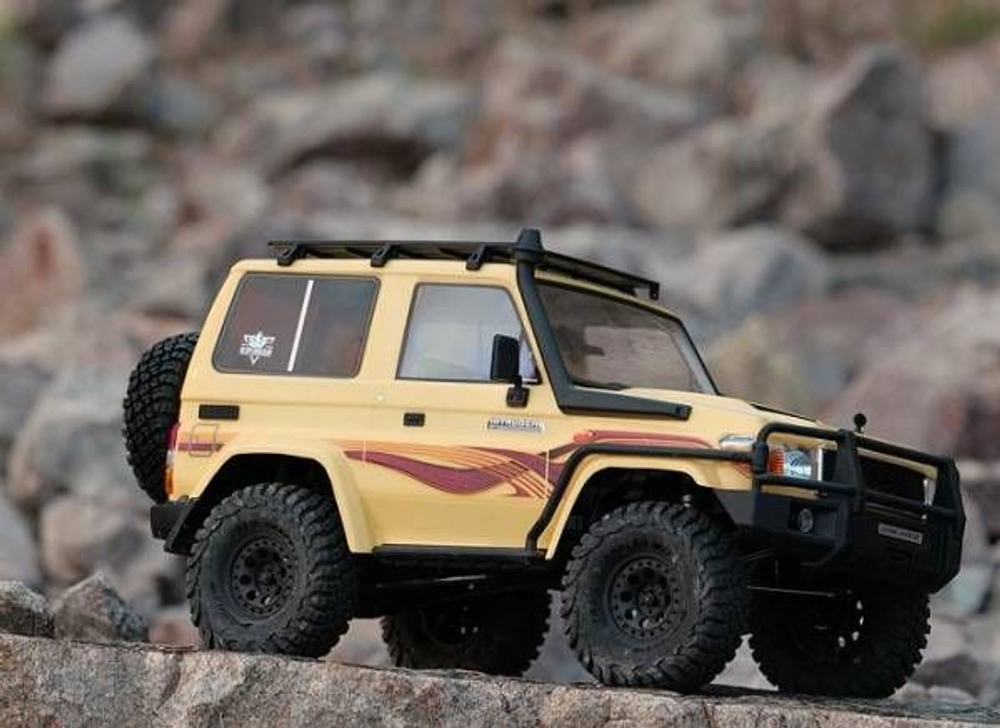 Радиоуправляемый краулер RGT LC 70 1/10 - EX86020 , новинка 2024г , цвет желтый