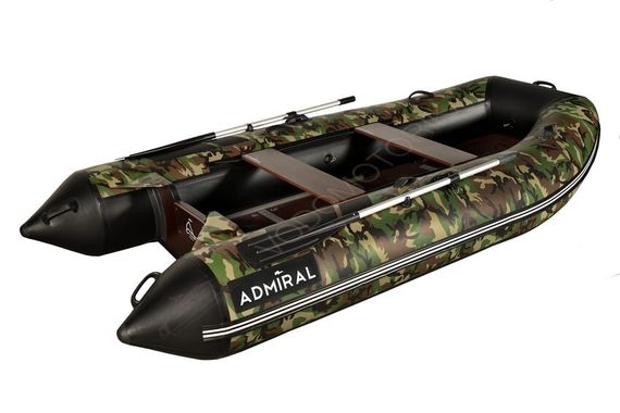 Лодка Адмирал 330 камуфляж