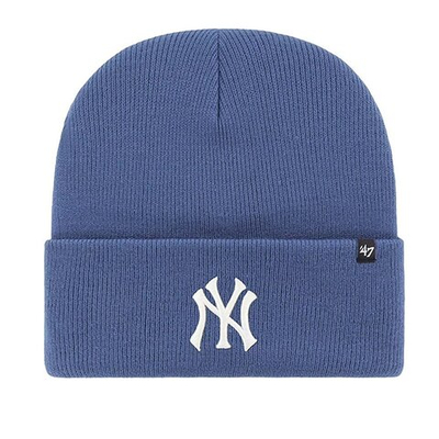Кепка 47Brand New York Yankees Haymaker '47 Cuff Knit Cap Navy Blue