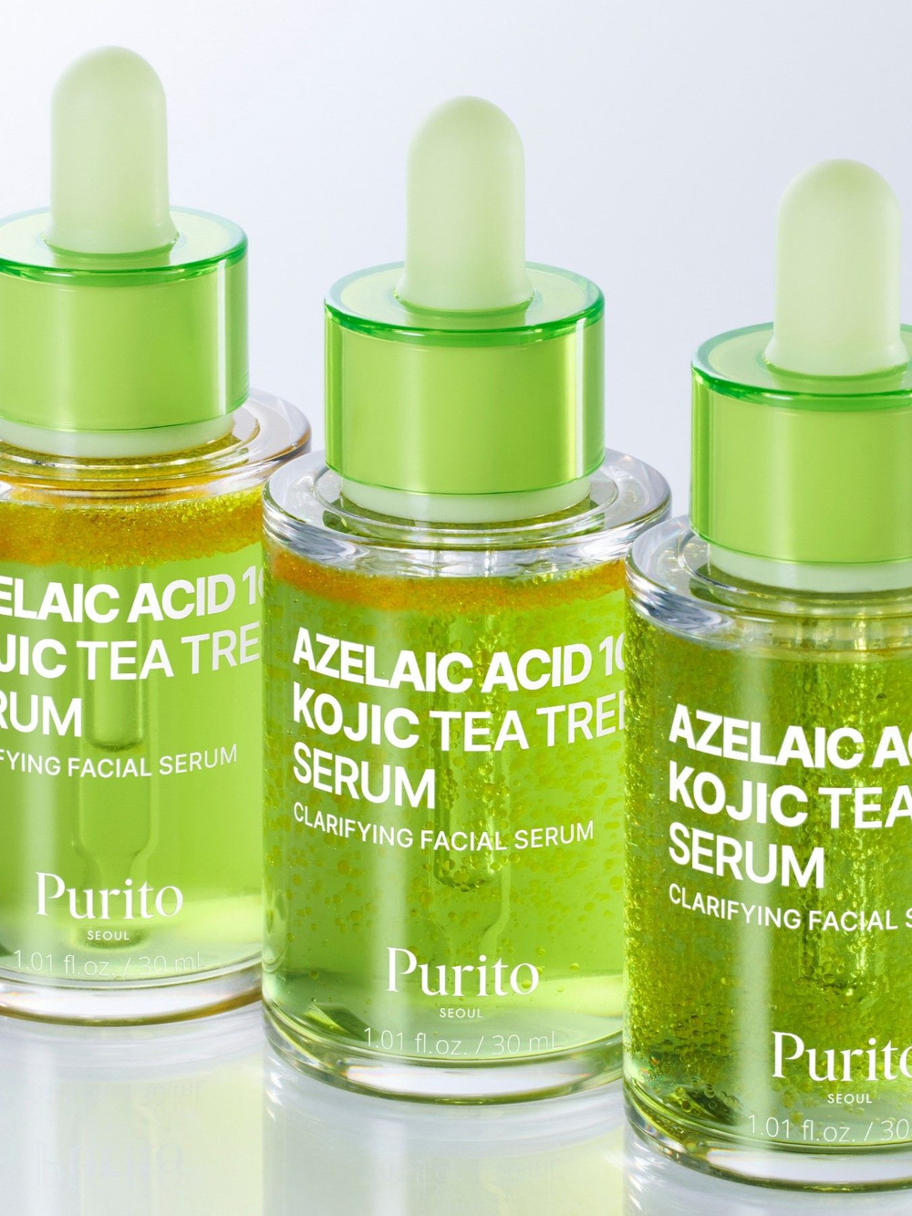 Сыворотка против воспалений и пигментации Purito Azelaic Acid 10 Kojic Tea Tree serum 30 мл.