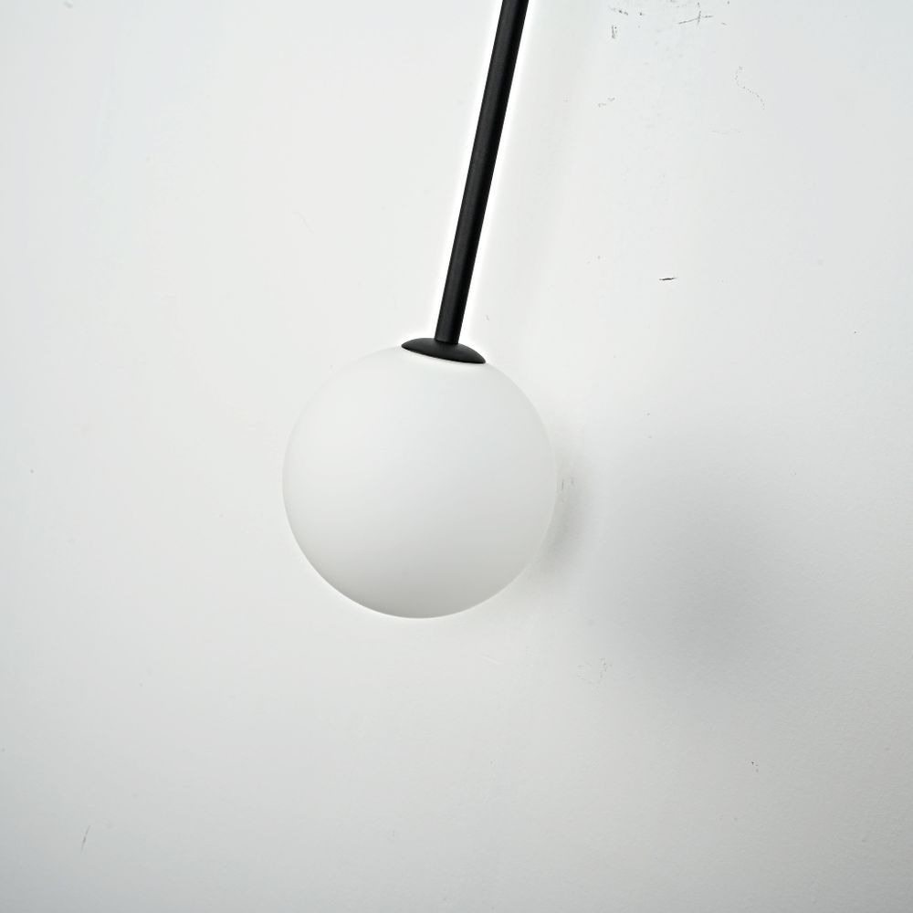 Настенный Светильник Lines Ball 100 Black By Imperiumloft