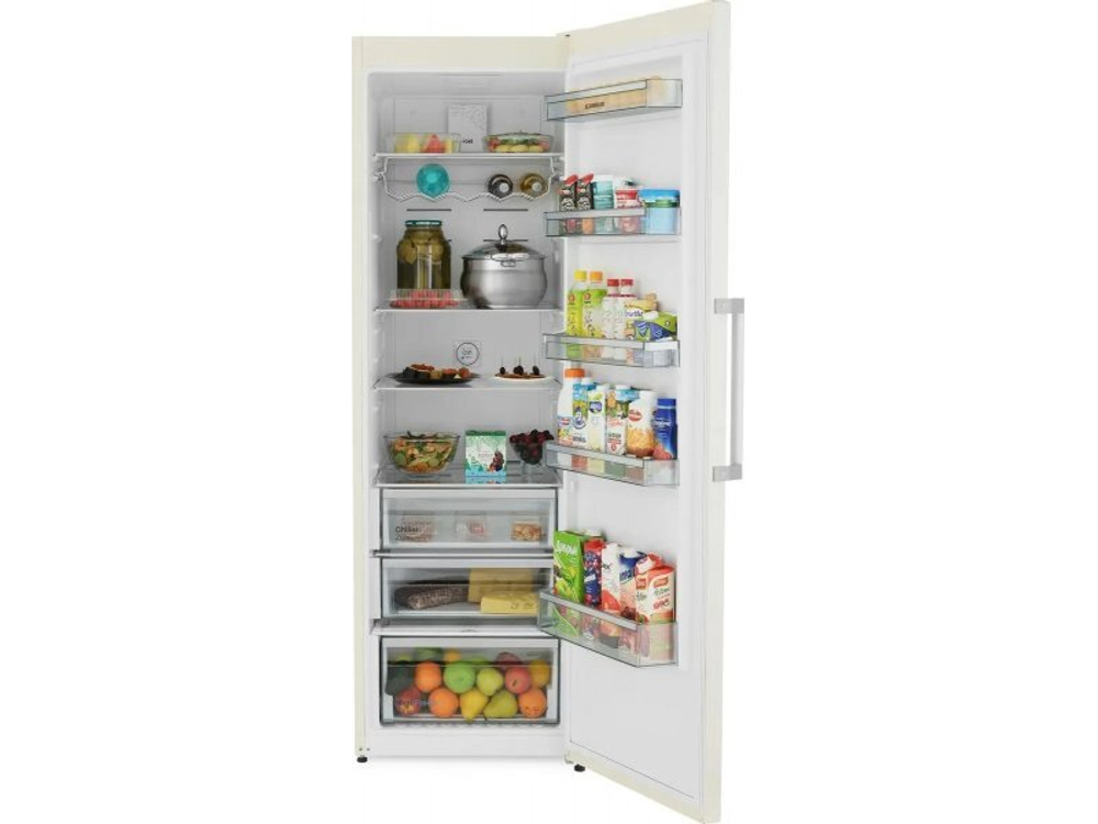 Холодильник Scandilux R 711EZ12B No Frost бежевый