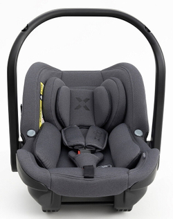 Коляска Agex Prima Pro 3 в 1 с автокреслом i-Team Grey APA657 Midnight Grey (Темно-серый)