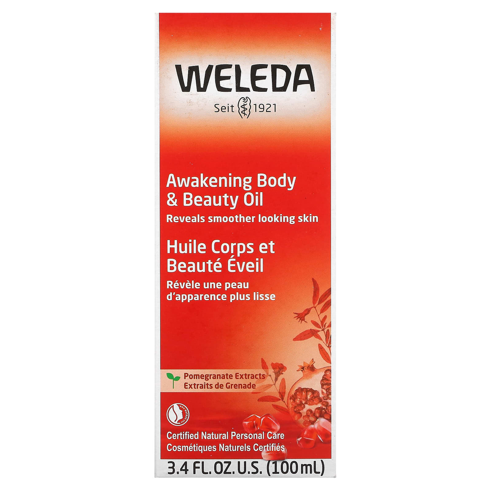 Weleda, Пробуждающее масло для тела и красоты, 100 мл (3,4 жидк. унц.)