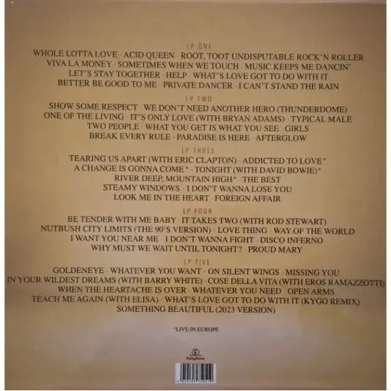 Tina Turner - Queen Of Rock 'N' Roll - 5LP Box