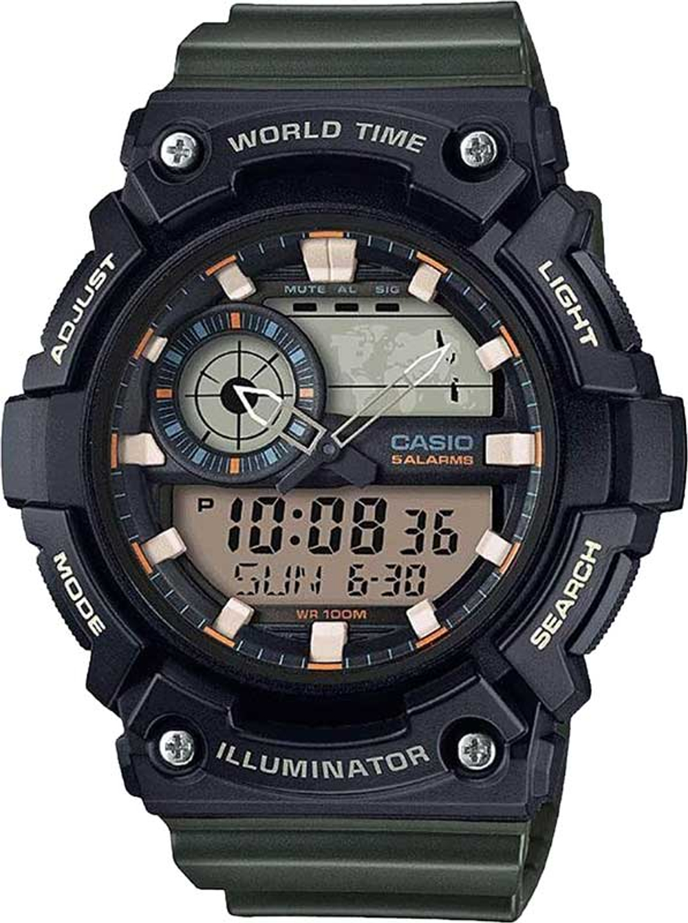 Часы Casio AEQ-200W-3A