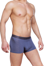 Трусы-боксеры из ажурного рибана (Размер: XXXL) (Цвет: фиолетовый)