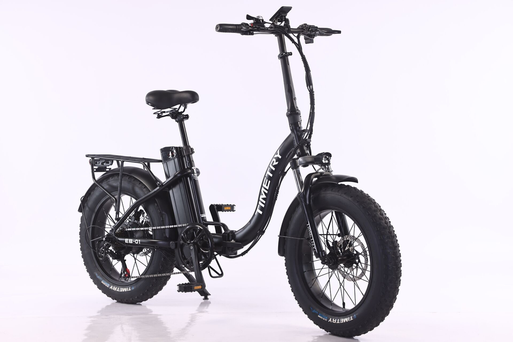 Электровелосипед 20" TIMETRY D907 7ск. черный