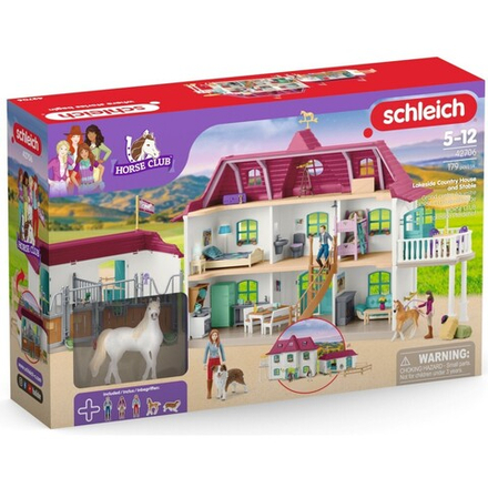 Schleich Лошадиный клуб - Большая конеферма на берегу озера 42706