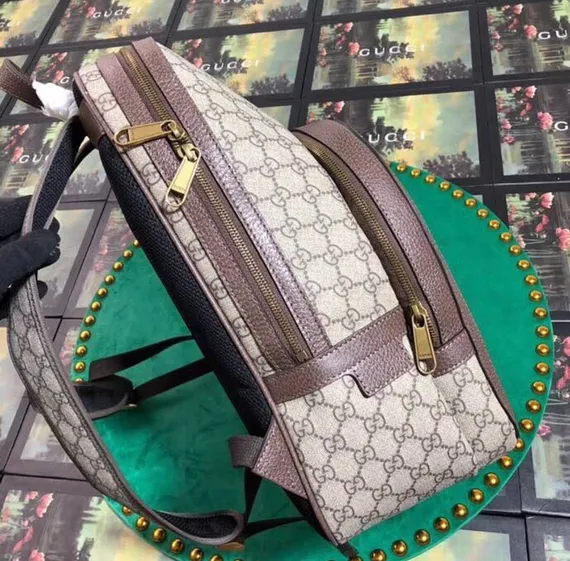 Рюкзак Gucci Ophidia Gg бежевый