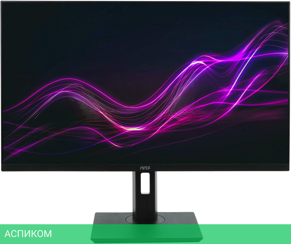 Монитор Hiper KB2710 черный (KB2710HDC2HSV)