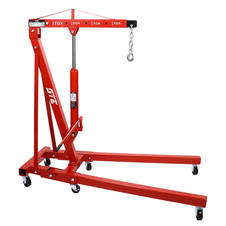 GTE-HK13001 - Кран гидравлический 1т h=2150мм GTE - Гидравлический кран 1т GTE-HK13001 необходим для подъема и перемещения тяжелых узлов транспортных средств.

Подъем стрелы осуществляется за счет гидравлического цилиндра, что позволяет снизить усилия оператора во время работы.

Конструкция модели отличается высокой надежностью, прочностью и долговечностью.



Характеристики:

Грузоподъемность максимальная: 1 т
Минимальная длина стрелы: 935 мм
Максимальная длина стрелы: 1440 мм
Максимальная высота подъема: 2150 мм




Особенности:

Складная конструкция минимизирует место, предназначенное для хранения инструмента.
Гидравлический цилиндр обеспечивает высокую скорость подъема и безопасность.
Прочная конструкция из усиленных сварных элементов.
Регулировка стрелы в 4 положения.