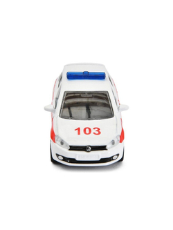 Легковой автомобиль Siku 1411RUS Скорая медицинская служба, белый