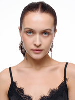 Серьги "Elongate mini stic" Silver