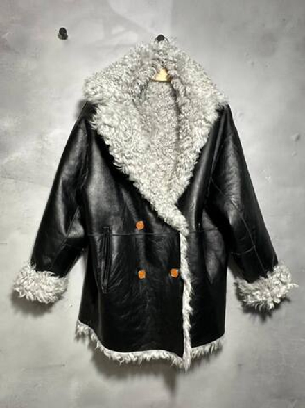 Двусторонняя дубленка