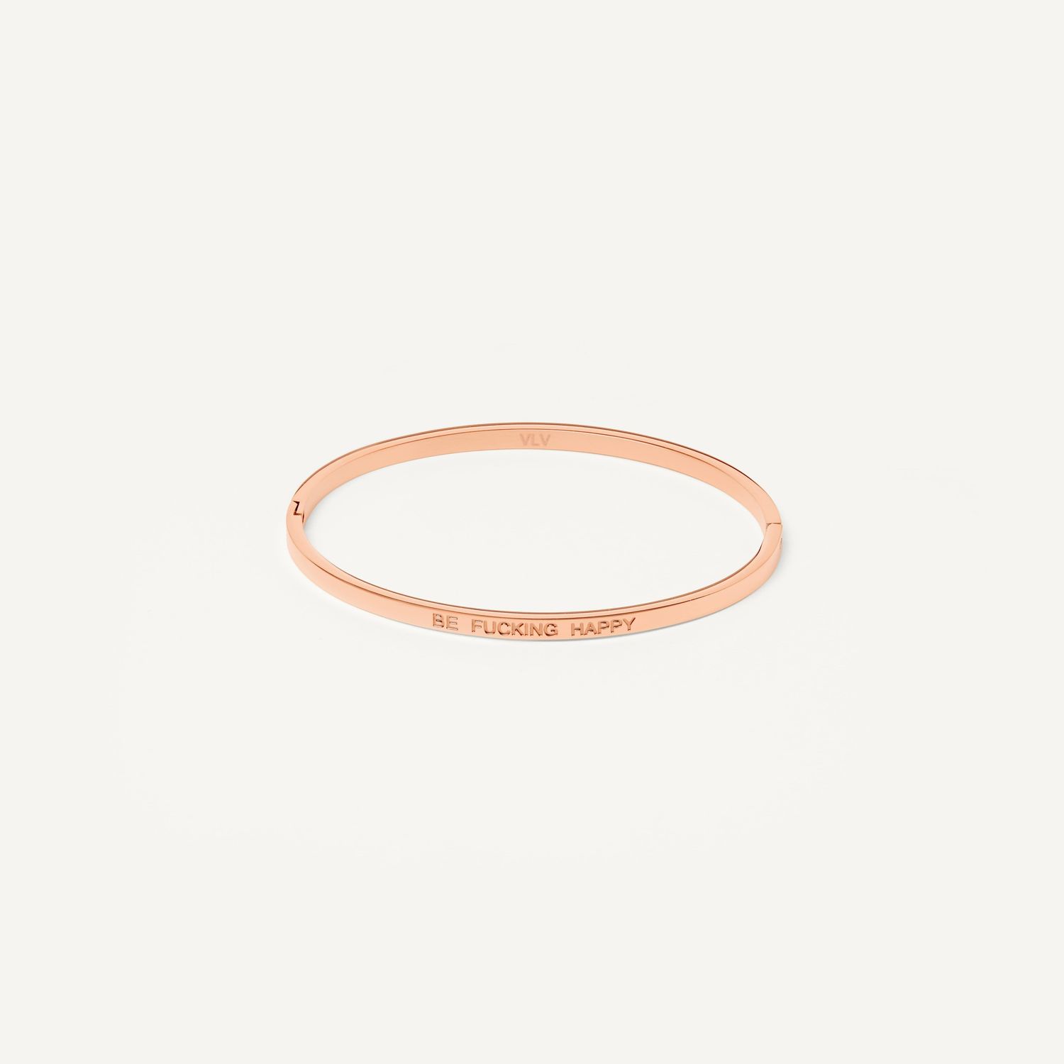 Тонкий Браслет Be F*cking Happy – It Drives People Crazy
