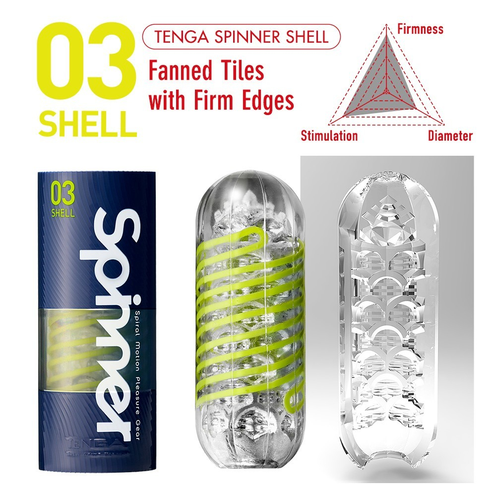 Tenga мастурбатор Spinner Shell