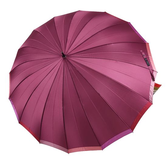 Женский зонт трость Три Слона, полуавтомат 2163-03