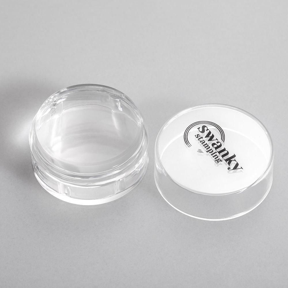 Swanky Stamping Штамп для стемпинга силиконовый, круглый, низкий, 4с