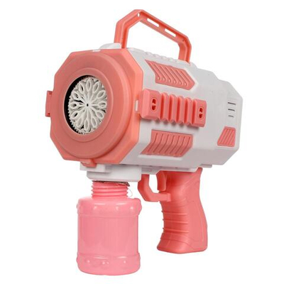 Пистолет 16х12 см, автоматические пузыри, музыка свет, 2 цвета, с-30094