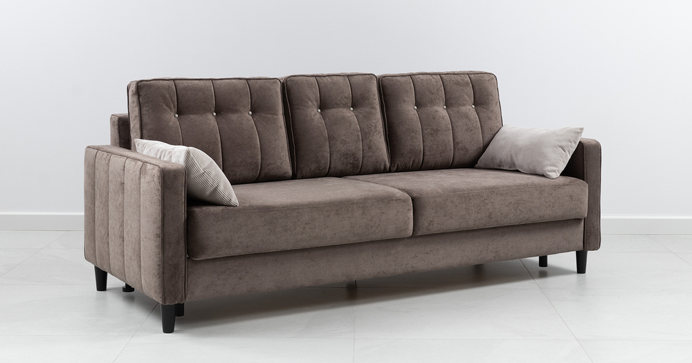 Арно Диван - кровать (Арт. ТД 564 Лаки 06 (коричневый перламутр)