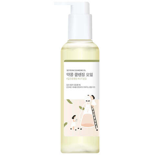 Питательное гидрофильное масло с чёрной соей Round Lab Soybean Cleansing Oil, 200 мл