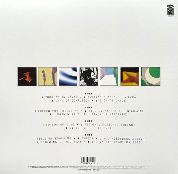 Genesis - Turn It On Again -The Hits - Coloured LP