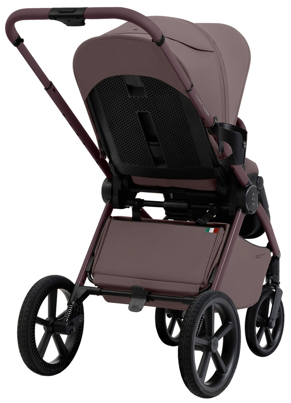 Коляска 4 в 1 Sweet Baby SBL Elegante Therma Colore + автокресло Elegante Plus с базой i-Size ISOFIX DK780 Mokka