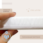 Матрас для пеленания Зайка цвет белый